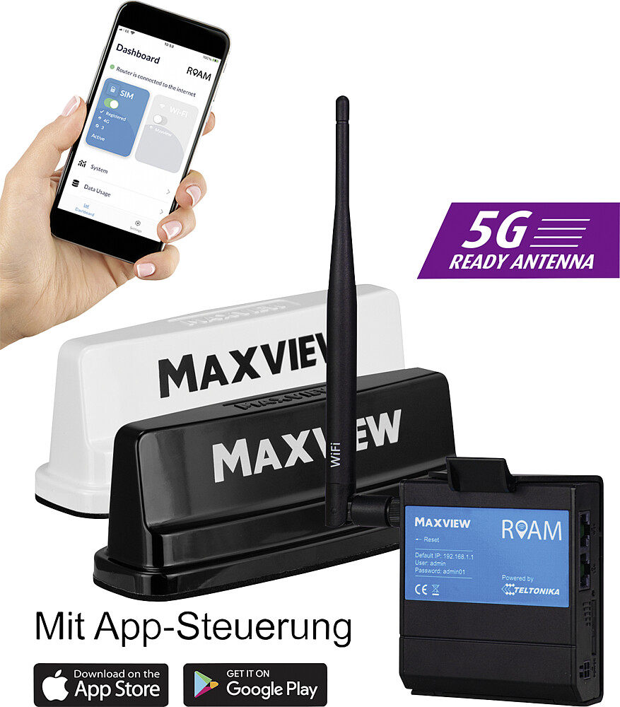 MAXVIEW LTE Antenne und Router